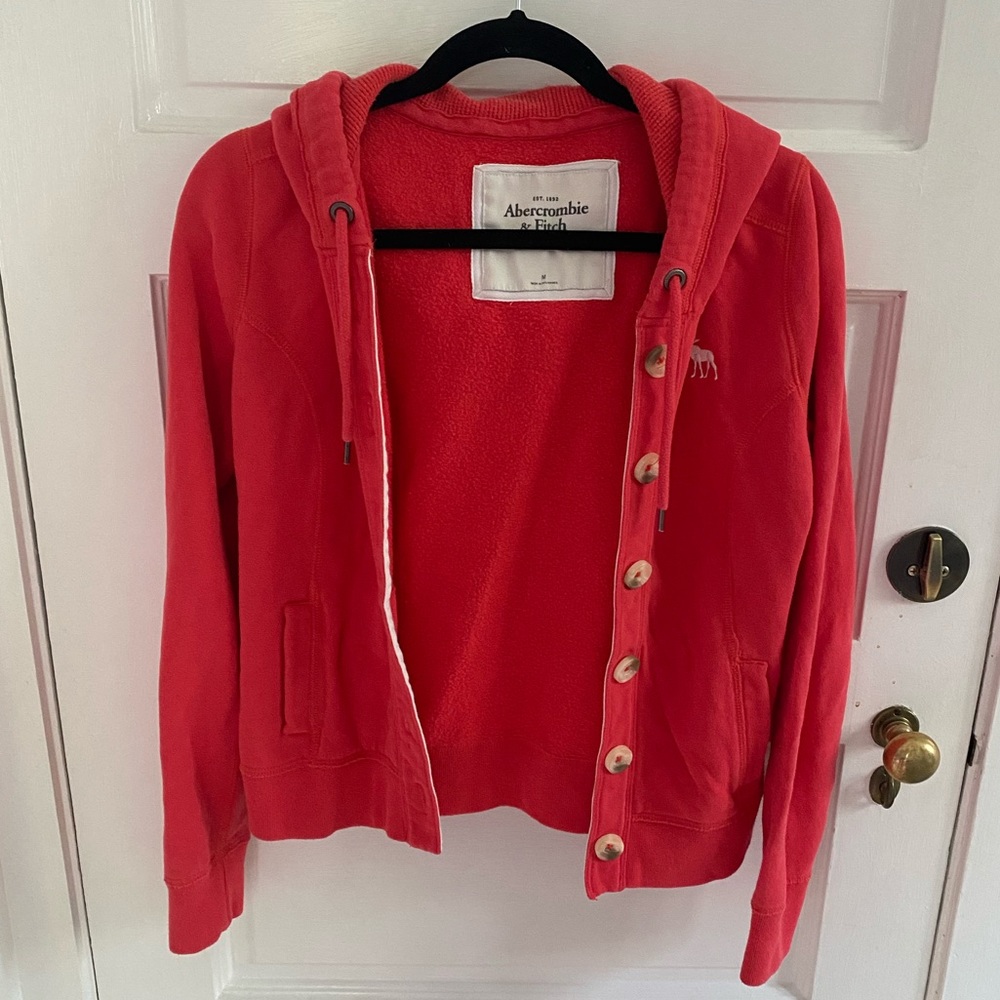Abercrombie Women’s Fleece Sweatshirt, Size M